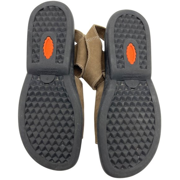 Azaleia Strappy Deep forest Green Sandles US 6 - Picture 5 of 7